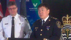 Vancouver Police Chief Jim Chu announced that British Columbia's Civil Forfeiture Program resulted in over $5 million in seizures in 2010. (Photo by Peter Grainger)